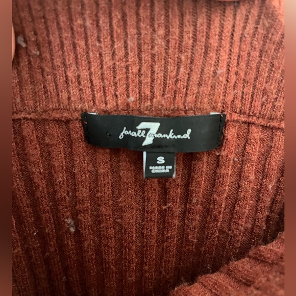 7 for all man kind sweater midi skirt size small - Picture 2 of 2